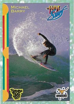 1993 Futera Hot Surf #32 Michael Barry Front